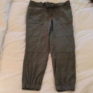 Loft olive green joggers